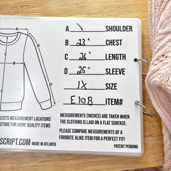 Lauren Ralph Lauren Cable Knit Sweater Size X Cotton Pink White Classic Preppy - Picture 2 of 9